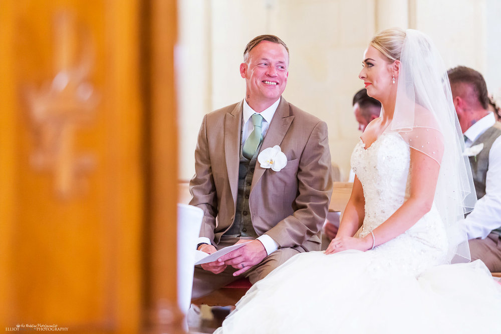Bride-groom-smiling-ceremony-wedding-malta